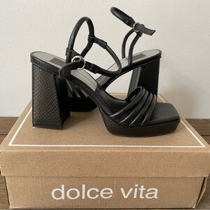 Dolce Vita black heels